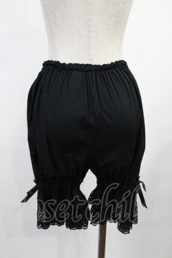 画像2: metamorphose / ラッセルレースドロワーズ Free ブラック H-25-08-11-1028-ME-PA-NS-ZH