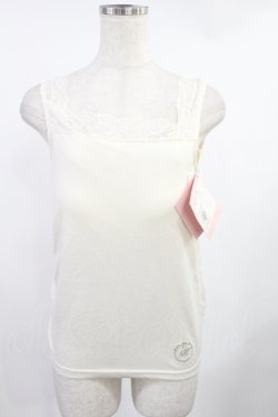画像1: m petit by misako / TT*AO*Cツキタンクトップ M アイボリー H-25-08-11-1029-LO-TO-NS-ZH