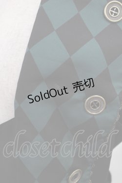 画像3: ALICE and the PIRATES / 道化師の悪戯ベスト Mens ブラック/グリーン H-25-08-11-1031-PA-OP-NS-ZH