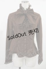 Angelic Pretty / ロイヤルクィーンブラウス Free ブラウン H-25-08-11-1032-AP-BL-NS-ZH