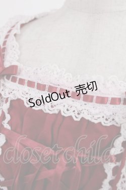 画像3: Angelic Pretty / リボンチョーカー付カットソー FREE 赤 H-25-08-11-1033-AP-TO-YZ-ZH