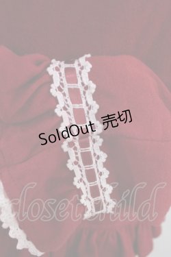 画像5: Angelic Pretty / リボンチョーカー付カットソー FREE 赤 H-25-08-11-1033-AP-TO-YZ-ZH
