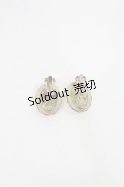 画像2: an another angelus / ドライフラワーフレームイヤリング  YELLOW H-25-08-11-1040-CA-AC-NS-ZH