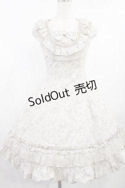 画像1: Victorian maiden / レディローズピンタックフリルワンピース Free グレー H-25-08-11-1006-CL-OP-NS-ZH