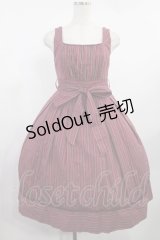 Victorian maiden / レジメンタルストライプリボンワンピース Free ガーネット H-25-08-11-1010-CL-OP-NS-ZH