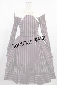 Victorian maiden / ノーブルレジメンタルレディドレス Free ディープボルドー H-25-08-11-1014-CL-OP-NS-ZH