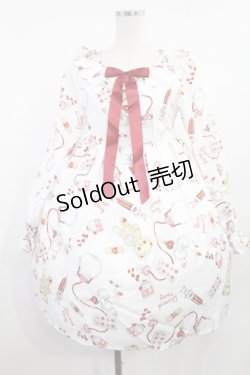 画像1: Diamond Honey（海外ロリータブランド） / 病みかわワンピース M オフ H-25-08-11-1016-EL-OP-NS-ZH