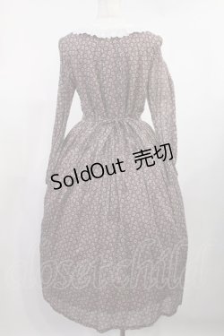 画像2: SERAPHIM / プチジャルダンワンピース（花柄） Free ボルドー H-25-08-11-1021-LO-OP-NS-ZH
