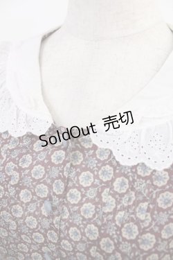 画像3: SERAPHIM / プチジャルダンワンピース（花柄） Free ボルドー H-25-08-11-1021-LO-OP-NS-ZH