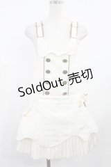 Angelic Pretty / Royal Chocolateダブルボタンサロペット Free アイボリー H-25-08-11-1024-AP-OP-NS-ZH