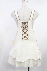 画像3: Angelic Pretty / Royal Chocolateダブルボタンサロペット Free アイボリー H-25-08-11-1024-AP-OP-NS-ZH (3)