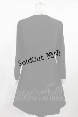 画像2: Fi.n.t / ウイングカラークレリックヨークワンピース Free BLACK H-25-08-11-1025-CA-OP-NS-ZH