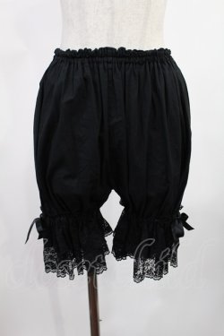 画像1: metamorphose / ラッセルレースドロワーズ Free ブラック H-25-08-11-1028-ME-PA-NS-ZH