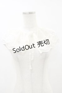 m petit by misako / AMレース付け襟  オフ H-25-08-11-019-LO-ZA-NS-ZH