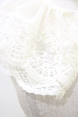 画像2: m petit by misako / AMレース付け襟  オフ H-25-08-11-019-LO-ZA-NS-ZH
