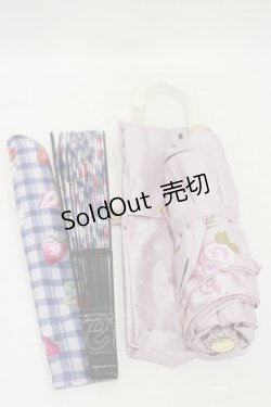 画像1: m petit by misako / 晴雨兼用長傘+扇子   H-25-08-11-026-LO-ZA-NS-ZH