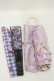 画像1: m petit by misako / 晴雨兼用長傘+扇子   H-25-08-11-026-LO-ZA-NS-ZH (1)