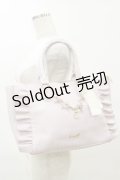 LODISPOTTO / チャーム付 フリルトートバッグ  ピンク H-25-08-11-033-LO-BG-NS-ZH