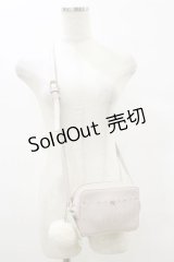 LODISPOTTO / ポンポン付きポシェット  ピンク H-25-08-11-034-LO-BG-NS-ZH