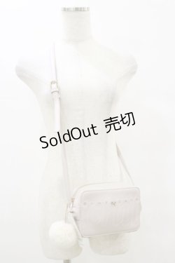 画像1: LODISPOTTO / ポンポン付きポシェット  ピンク H-25-08-11-034-LO-BG-NS-ZH