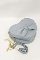 m petit by misako / AMハートリボンSLD  サックス H-25-08-11-036-LO-BG-NS-ZH
