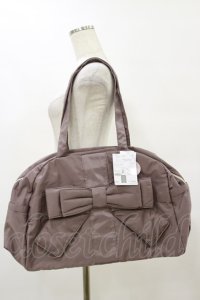 m petit by misako / AMリボンボストン  ワイン H-25-08-11-039-LO-BG-NS-ZH