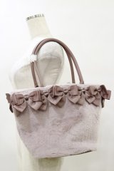 m petit by misako / AM*NIリボンFバッグ  ピンク H-25-08-11-045-LO-BG-NS-ZH