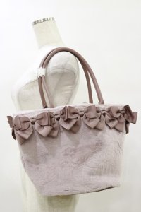 m petit by misako / AM*NIリボンFバッグ  ピンク H-25-08-11-045-LO-BG-NS-ZH