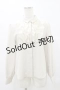 an another angelus / シアーラッフルフリルシャツ Free IVORY H-25-08-11-048-CA-BL-NS-ZH