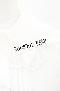 画像4: Angelic Pretty / シンプルピンタック付け袖ブラウス Free オフ H-25-08-11-051-AP-BL-NS-ZH