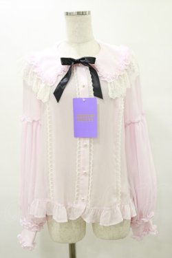 画像1: Angelic Pretty / Cinema Ladyブラウス Free ピンク H-25-08-11-052-AP-BL-NS-ZH