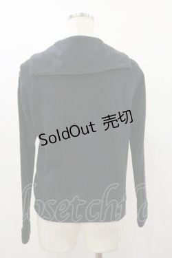 画像2: metamorphose / 王冠刺繍セーラーパーカー Free ブラック H-25-08-12-052-ME-TO-NS-ZH