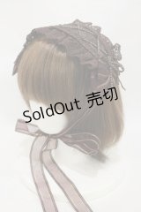 BABY,THE STARS SHINE BRIGHT / 薔薇咲く夜に訪れる不思議な物語柄ヘッドドレス  ブラウン H-25-08-12-008-BA-AC-NS-ZH