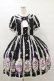 画像1: metamorphose / すみれのブーケ半袖ワンピース サイズ1 ブラック H-25-08-12-067-ME-OP-NS-ZH (1)