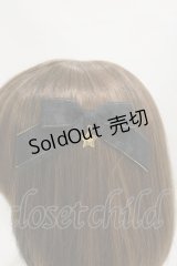 Angelic Pretty / Jewel Starリボンクリップ  ブラック H-25-08-12-009-AP-AC-NS-ZH