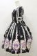 画像3: metamorphose / すみれのブーケ半袖ワンピース サイズ1 ブラック H-25-08-12-067-ME-OP-NS-ZH (3)