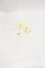 Angelic Pretty / マーガレットリボンクリップSet  オフ H-25-08-12-010-AP-AC-NS-ZH