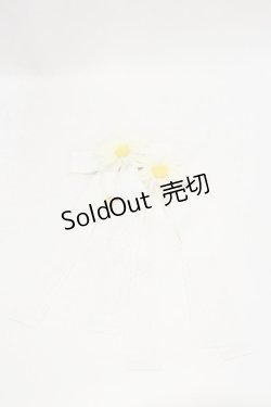 画像1: Angelic Pretty / マーガレットリボンクリップSet  オフ H-25-08-12-010-AP-AC-NS-ZH