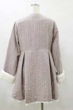 画像2: Ank Rouge / ツイードドーリーコート M ピンク H-25-08-12-070-CA-CO-NS-ZH