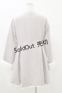 画像2: Ank Rouge / ツイードドーリーコート M ピンク H-25-08-12-070-CA-CO-NS-ZT-C068