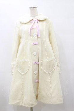 画像1: Angelic Pretty / Lovelyハートポッケコート Free オフ H-25-08-12-071-AP-CO-NS-ZH