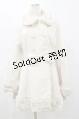 DearMyLove / ファーカラーハートコート 3L オフ H-25-08-12-072-EL-CO-NS-ZH