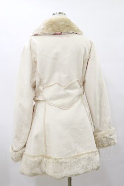 画像2: DearMyLove / ファーカラーハートコート 3L オフ H-25-08-12-072-EL-CO-NS-ZH
