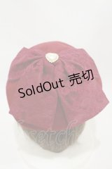 Princess Melody / パールハートレースリボンベレー  ワイン H-25-08-12-011-EL-AC-NS-ZH