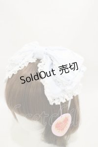 BABY,THE STARS SHINE BRIGHT / キャメロンカチューシャ(綿サテン)  サックス H-25-08-12-012-BA-AC-NS-ZH