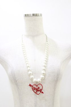 画像2: Angelic Pretty / Dolly Heartネックレス  レッド H-25-08-12-017-AP-AC-NS-ZH
