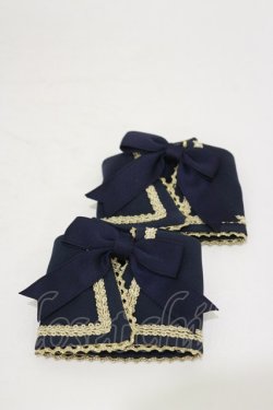 画像1: Angelic Pretty / Astro Academyカフス  ネイビー H-25-08-12-019-AP-ZA-NS-ZH
