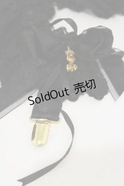 画像2: ALICE and the PIRATES / レナの靴下留め  ブラック H-25-08-12-020-PA-ZA-NS-ZH