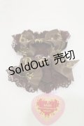 BABY,THE STARS SHINE BRIGHT / BABYロゴリボンお袖留め  ブラウン H-25-08-12-022-BA-ZA-NS-ZH