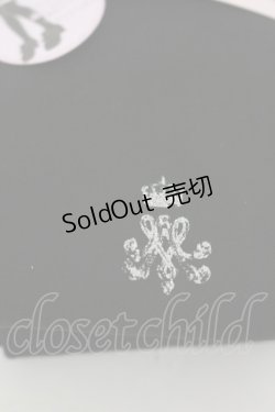 画像2: m petit by misako / ECAMタイツNIロゴキモウ L~LL ブラック H-25-08-12-025-LO-ZA-NS-ZH